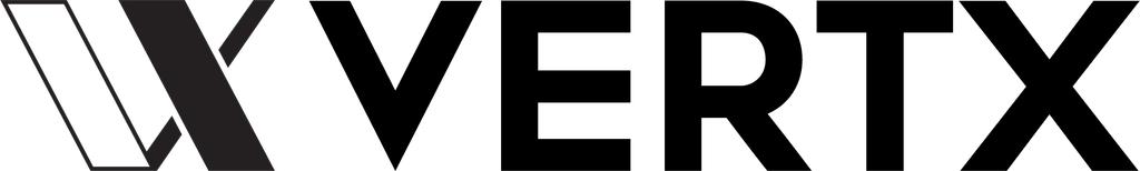 VERTX lockup on a light ground